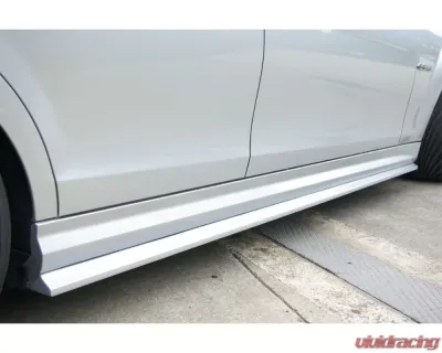 Carbonado CFRP RZS Style Side Skirts Mercedes Benz C63 AMG W204 2008-2014 - CFAF-004