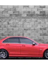 Carbonado CFRP RZS Style Side Skirts Mercedes Benz C63 AMG W204 2008-2014                                     - CFAF-004 - Image 6