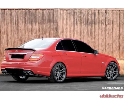 Carbonado CFRP RZS Style Side Skirts Mercedes Benz C63 AMG W204 2008-2014 - CFAF-004
