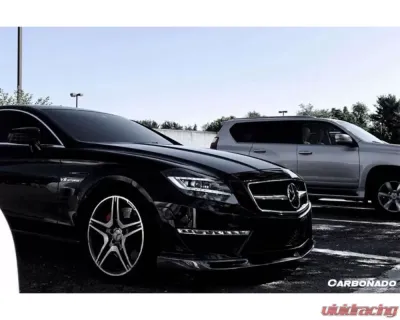 Carbonado Carbonado CFRP VS Style Front Lip for Mercedes Benz CLS63 AMG W218 2011-2015 - CFAF-006