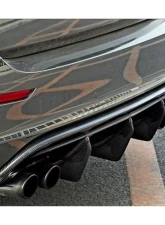 Carbonado CFRP AK Style Rear Diffuser BMW X6M E71 2009-2014                                     - CFCMD-012 - Image 4