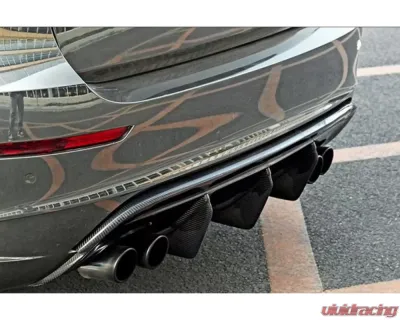 Carbonado CFRP AK Style Rear Diffuser BMW X6M E71 2009-2014 - CFCMD-012