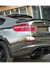 Carbonado CFRP AK Style Rear Diffuser BMW X6M E71 2009-2014                                     - CFCMD-012 - Image 5