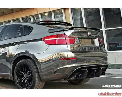 Carbonado CFRP AK Style Rear Diffuser BMW X6M E71 2009-2014 - CFCMD-012
