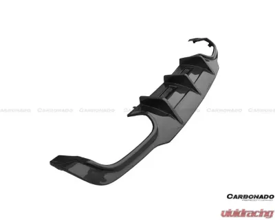 Carbonado FGCF RZ Style Rear Lip Mercedes Benz C63 AMG W204 2012-2014 - FGCFCMD-021