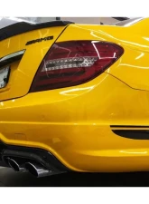 Carbonado FGCF RZ Style Rear Lip Mercedes Benz C63 AMG W204 2012-2014                                     - FGCFCMD-021 - Image 4