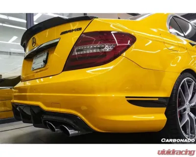 Carbonado FGCF RZ Style Rear Lip Mercedes Benz C63 AMG W204 2012-2014 - FGCFCMD-021