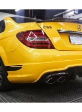 Carbonado FGCF RZ Style Rear Lip Mercedes Benz C63 AMG W204 2012-2014                                     - FGCFCMD-021 - Image 5