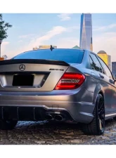 Carbonado FGCF RZ Style Rear Lip Mercedes Benz C63 AMG W204 2012-2014                                     - FGCFCMD-021 - Image 7