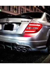 Carbonado FGCF RZ Style Rear Lip Mercedes Benz C63 AMG W204 2012-2014                                     - FGCFCMD-021 - Image 9