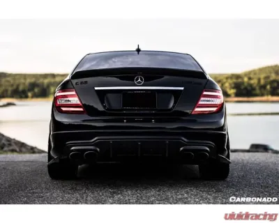 Carbonado FGCF RZ Style Rear Lip Mercedes Benz C63 AMG W204 2012-2014 - FGCFCMD-021