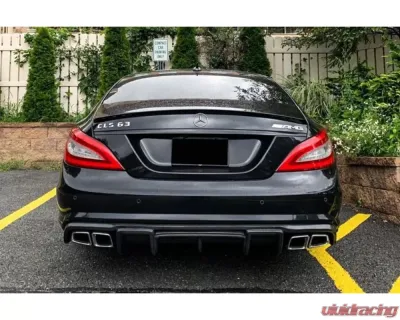 Carbonado CFRP RT Style Rear Diffuser Mercedes Benz CLS350 | CLS63 AMG W218 2011-2015 - CFCMD-022