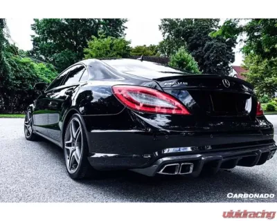 Carbonado CFRP RT Style Rear Diffuser Mercedes Benz CLS350 | CLS63 AMG W218 2011-2015 - CFCMD-022
