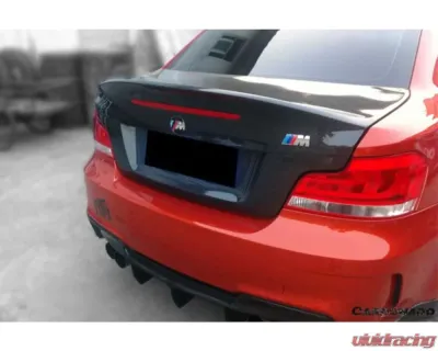 Carbonado CFRP CLS Style Trunk BMW 1 Series 1M E82 | E88 2008-2013 - CFT3225.CLS