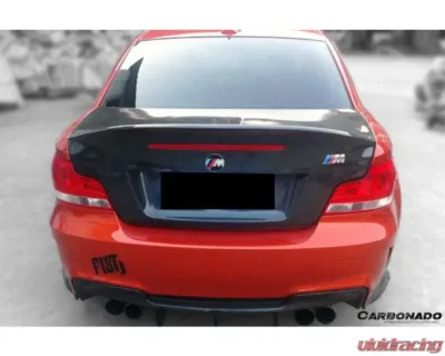 Carbonado CFRP CLS Style Trunk BMW 1 Series 1M E82 | E88 2008-2013 - CFT3225.CLS