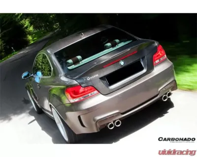 Carbonado CFRP CLS Style Trunk BMW 1 Series 1M E82 | E88 2008-2013 - CFT3225.CLS