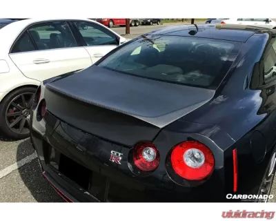 Carbonado CFRP DLK Style Trunk Nissan GTR R35 2008-2020 - CFT3503.DLK
