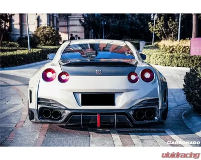 Carbonado CFRP DLK Style Trunk Nissan GTR R35 2008-2020 - CFT3503.DLK