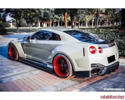 Carbonado CFRP DLK Style Trunk Nissan GTR R35 2008-2020 - CFT3503.DLK