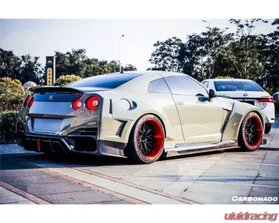 Carbonado CFRP DLK Style Trunk Nissan GTR R35 2008-2020 - CFT3503.DLK