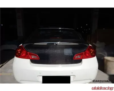 Carbonado CFRP OEM Style Trunk Infiniti G25 | G35 | G37 Sedan 2007-2013 - CFT3504