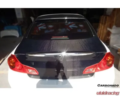 Carbonado CFRP OEM Style Trunk Infiniti G25 | G35 | G37 Sedan 2007-2013 - CFT3504