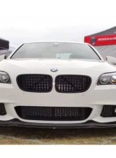 Carbonado CFRP AK Style Front Lip BMW 5 Series F10 M-Tech 2011-2016                                     - CMD008 - Image 5