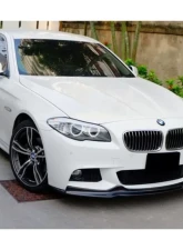 Carbonado CFRP AK Style Front Lip BMW 5 Series F10 M-Tech 2011-2016                                     - CMD008 - Image 9