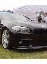Carbonado CFRP AK Style Front Lip BMW 5 Series F10 M-Tech 2011-2016                                     - CMD008 - Image 10