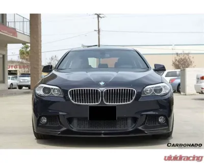 Carbonado CFRP MP Style Front Lip BMW 5 Series F10 M-Tech 2011-2016 - CMD009