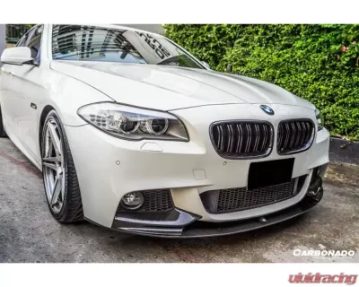 Carbonado CFRP MP Style Front Lip BMW 5 Series F10 M-Tech 2011-2016 - CMD009