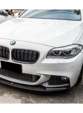 Carbonado CFRP MP Style Front Lip BMW 5 Series F10 M-Tech 2011-2016                                     - CMD009 - Image 9