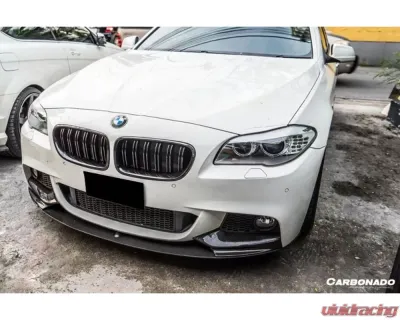 Carbonado CFRP MP Style Front Lip BMW 5 Series F10 M-Tech 2011-2016 - CMD009