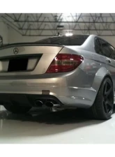 Carbonado CFRP AK Style Diffuser Mercedes Benz C63 AMG W204 2008-2011                                     - CMD017 - Image 11