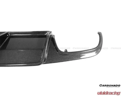 Carbonado CFRP AK Style Diffuser Mercedes Benz C63 AMG W204 2008-2011 - CMD017
