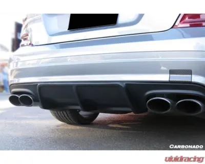 Carbonado CFRP AK Style Diffuser Mercedes Benz C63 AMG W204 2008-2011 - CMD017