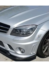 Carbonado CFRP ARKYM Style Front Lip Mercedes Benz C63 AMG W204 2008-2011                                     - CMD018 - Image 5