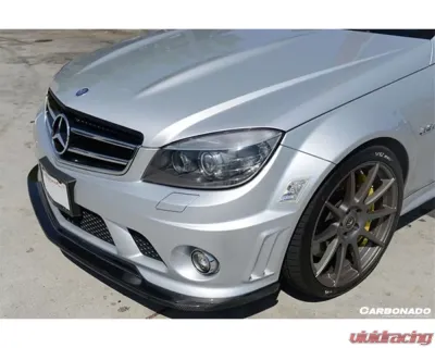 Carbonado CFRP ARKYM Style Front Lip Mercedes Benz C63 AMG W204 2008-2011 - CMD018