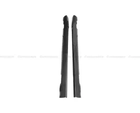 Carbonado CFRP VS Style Side Skirts Mercedes Benz C63 AMG W204 Sedan 2008-2014