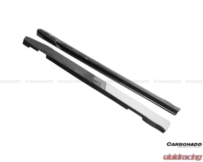 Carbonado CFRP VS Style Side Skirts Mercedes Benz C63 AMG W204 Sedan 2008-2014 - CMD020