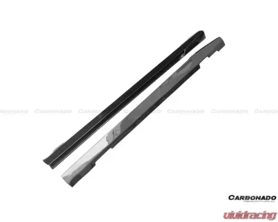 Carbonado CFRP VS Style Side Skirts Mercedes Benz C63 AMG W204 Sedan 2008-2014 - CMD020