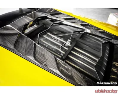 Carbonado DCF MSY Style Rear Engine Trunk Lamborghini Huracan LP610 | LP580 2015-2020 - DCF5556MSY-T