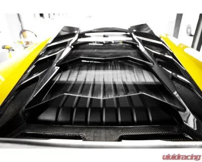 Carbonado DCF MSY Style Rear Engine Trunk Lamborghini Huracan LP610 | LP580 2015-2020 - DCF5556MSY-T