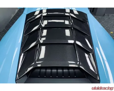 Carbonado DRYDCF OEM Style Engine Trunk Lamborghini Huracan LP610 | LP580 2015-2021 - DRYDCF5556OE-T