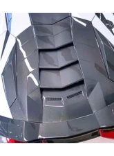 Carbonado DCF BKSS Style Engine Trunk Lamborghini Aventador LP700 Coupe 2011-2016                                     - DCF5900BKSS.EH - Image 7