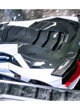 Carbonado DCF BKSS Style Engine Trunk Lamborghini Aventador LP700 Coupe 2011-2016                                     - DCF5900BKSS.EH - Image 9