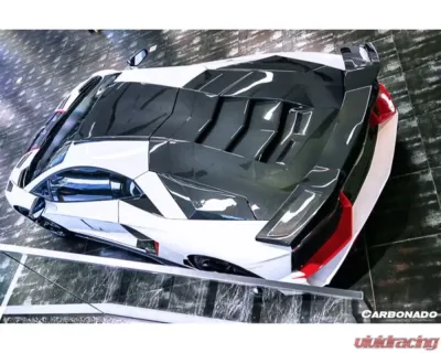 Carbonado DCF BKSS Style Engine Trunk Lamborghini Aventador LP700 Coupe 2011-2016 - DCF5900BKSS.EH