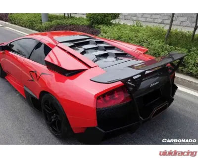 Carbonado CFRP SV Style Rear Intake Panel Lamborghini Murcielago 2001-2010 - CF5901SVOEM-RIP
