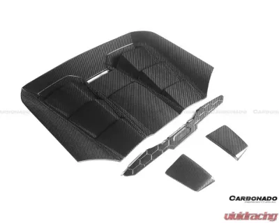 Carbonado DryFGCF OD Style Engine Trunk Lamborghini Huracan EVO Spyder 2019-2021 - DRYFGCF-LPEVO-EH