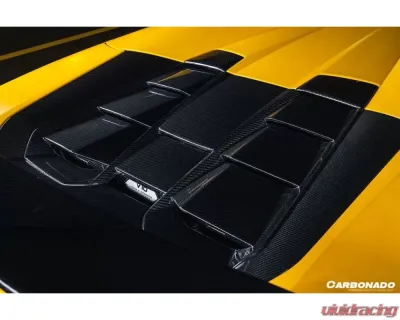 Carbonado DryFGCF OD Style Engine Trunk Lamborghini Huracan EVO Spyder 2019-2021 - DRYFGCF-LPEVO-EH